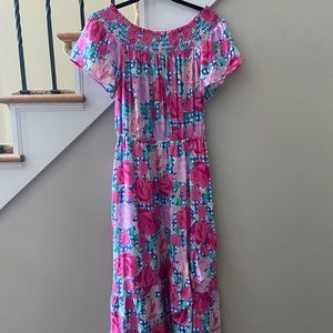 Vineyard Vines Kentucky Derby Floral Dress